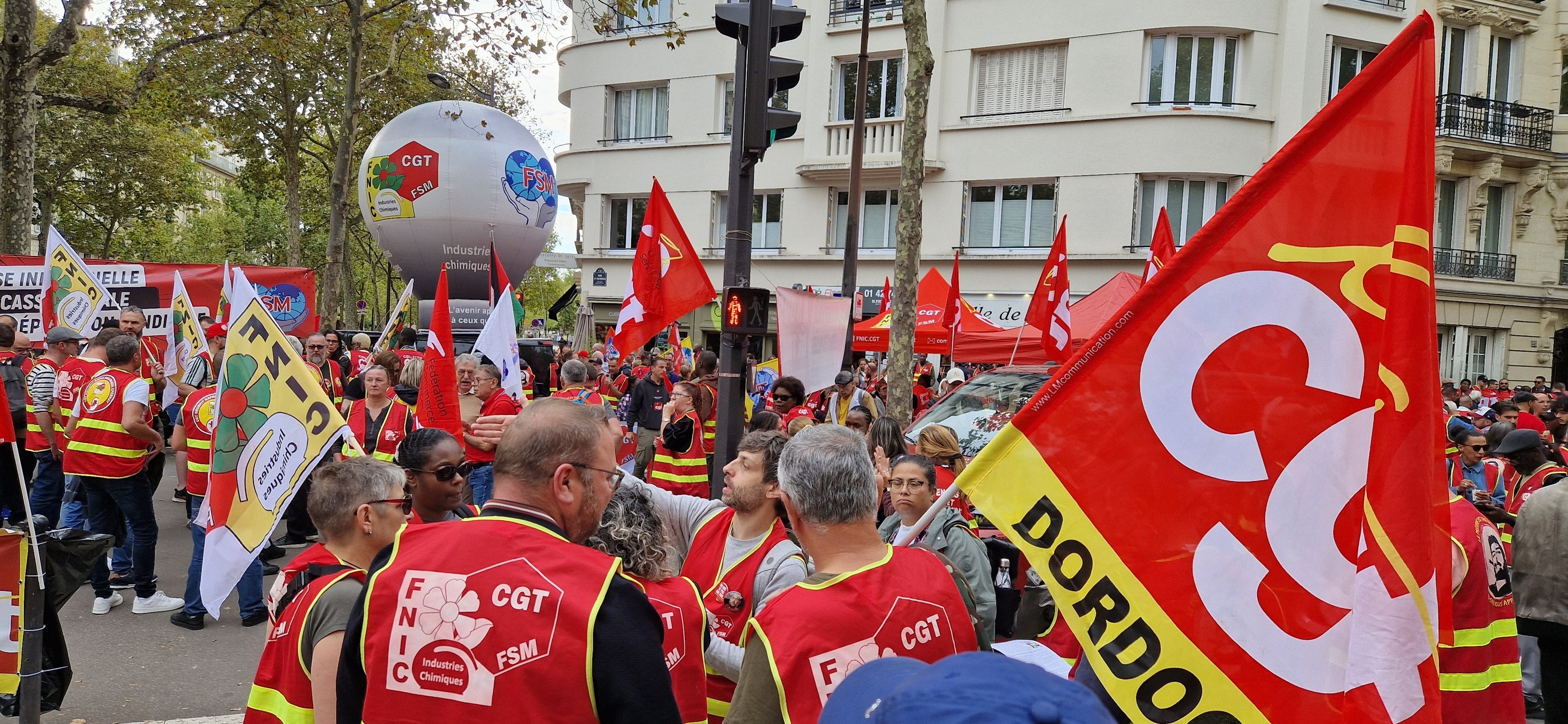 Manifestation CGT - Cortège