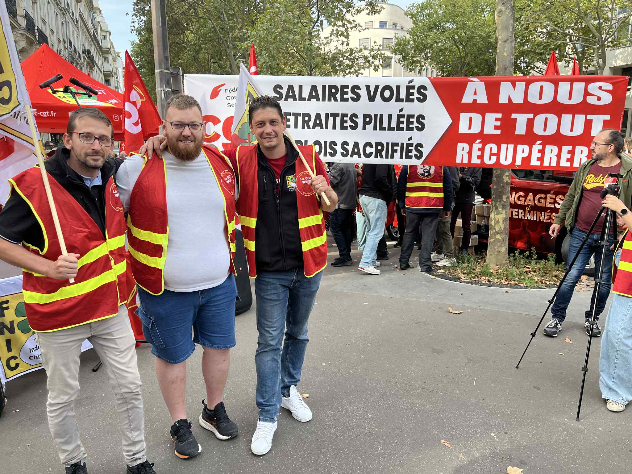 Manifestation CGT - Équipe